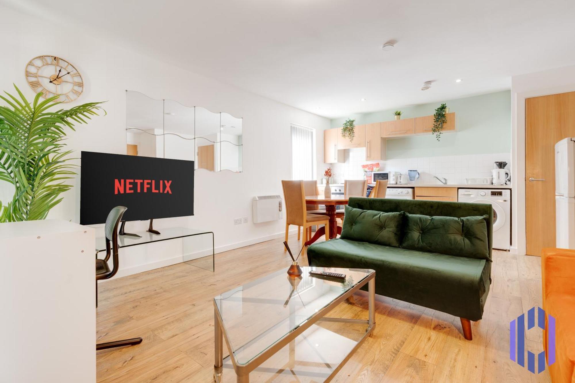Free Parking - Immaculate 1Bd Flat - Salford Quays Apartment Manchester Exterior photo